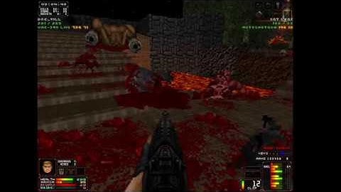 Zandronum - Project Brutality Brutal Doom Over levels Map 4 -Carbone Campaign