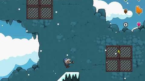Nitrome - Frost Bite 2 Last level + ending