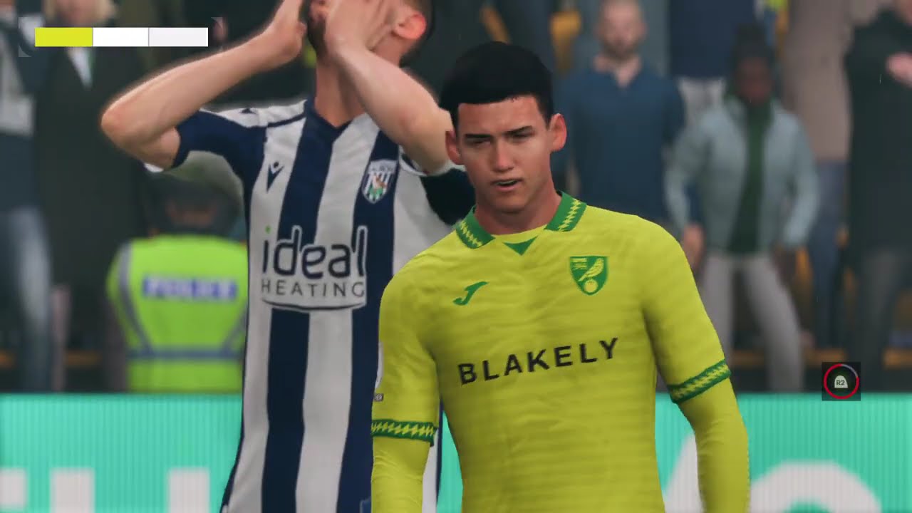 #22 EA SPORTS FC 26 EFL CHAMPIONSHIP NORWICH CITY VS WEST BROMWICH ALBION