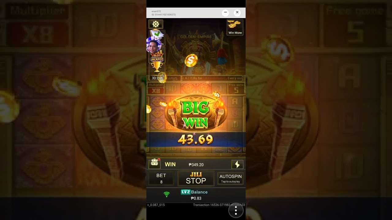 GOLDEN EMPIRE BET 8 (LAST SPIN)