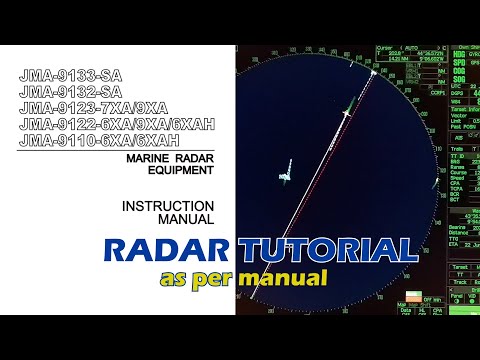 RADAR TUTORIAL as per manual #1