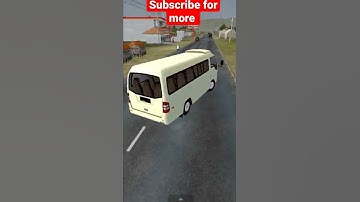#shorts | Isuzu NK71 Microbus Mod | BUSSID | bus piche ghumate hue | Android game | 3D graphics