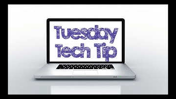 Tuesday Tech Tip 9- Speech to Text Using Click to Dictate