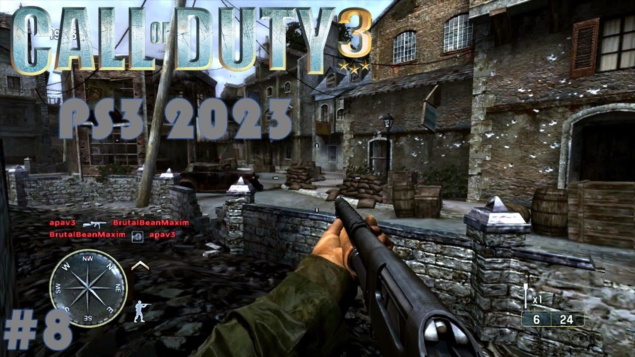 Call Of Duty 3: Multiplayer Gameplay 2023 (PS3) #8 ⚡ - YouTube