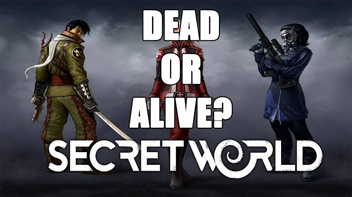 The Secret World - Dead or Alive?
