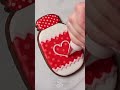 How I made mason jar cookies for Valentine’s Day with royal icing transfers