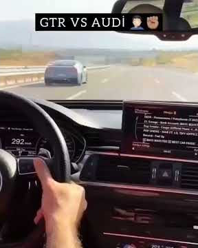 Audi Vs Nissan GTR 35 #audi #gtr #topspeed