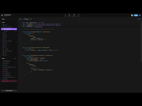 Framer how to navigate using code