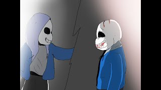 Dust!Sans vs Insanity!Sans (part 1) PHASE 2.5