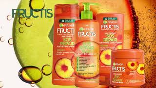 Garnier Fructis | Nutrition + Repair Double Care For your Dry, Damaged Hair | Leave-In Milk + Serum