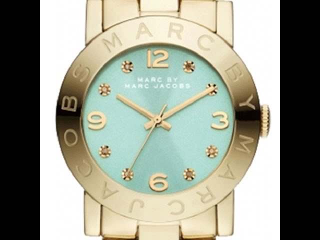 Marc Jacobs gold watch with mint dial MBM3301 il_340x270.3618750835_i74z.jpg main image 3