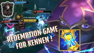 Kennen Redemption Game !! | Bronze Playes Ranked League