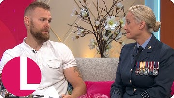 Royal Marine Commando Says He Owes His Life to Hero Medic | Lorraine