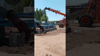 Weight Bridge Erection Work & Load Cell Fixing.