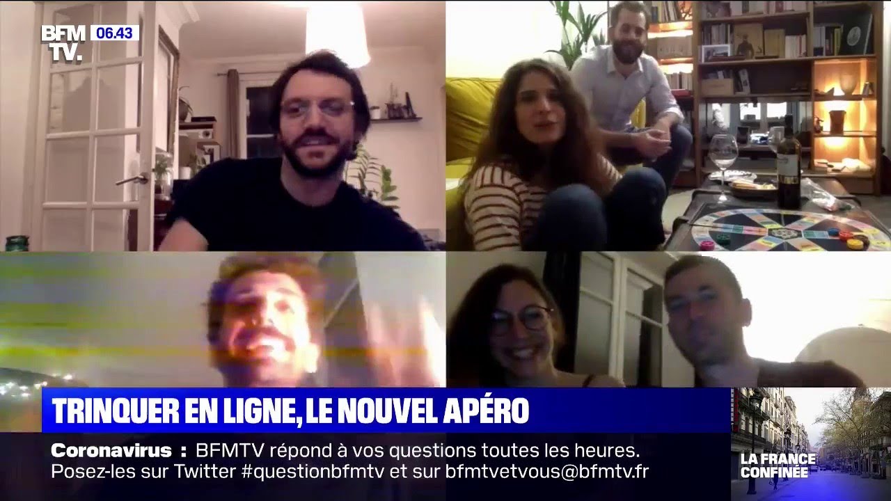 Téléchargement gratuit Images Avec Le Confinement Les Francais Prennent Desormais L Apero actualisé par