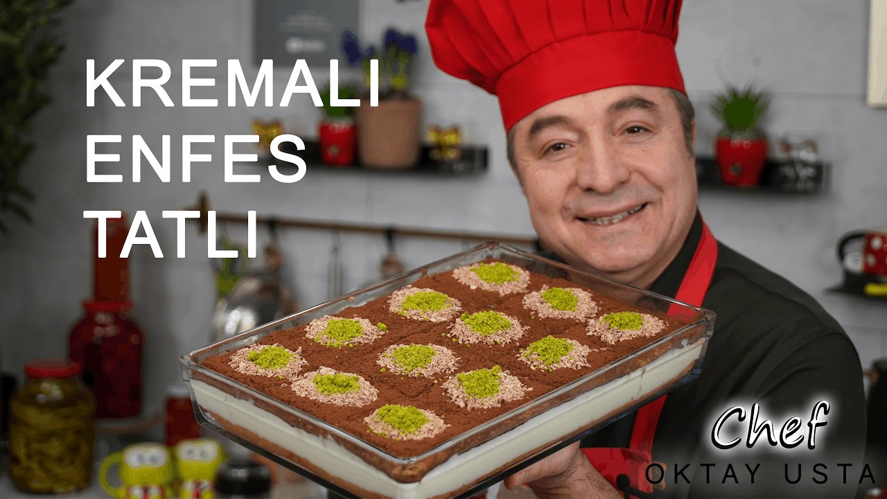SOĞUK BAKLAVA TADINDA KREMALI ENFES TATLI ❗️