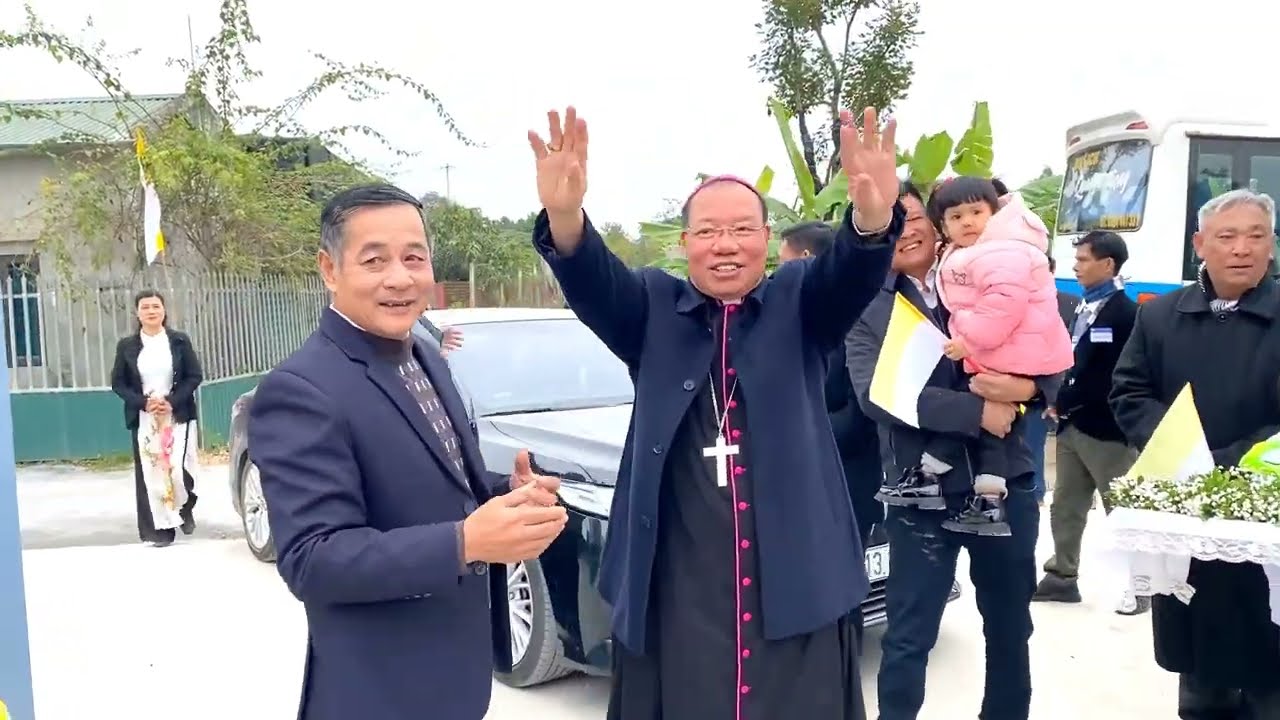 GIÁO XỨ TỪ CHÂU HÂN HOAN CHÀO ĐÓN ĐỨC TỔNG GIUSE