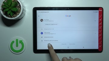 How to Logout From Gmail Account on TCL 10 TAB – Log out from Google Account