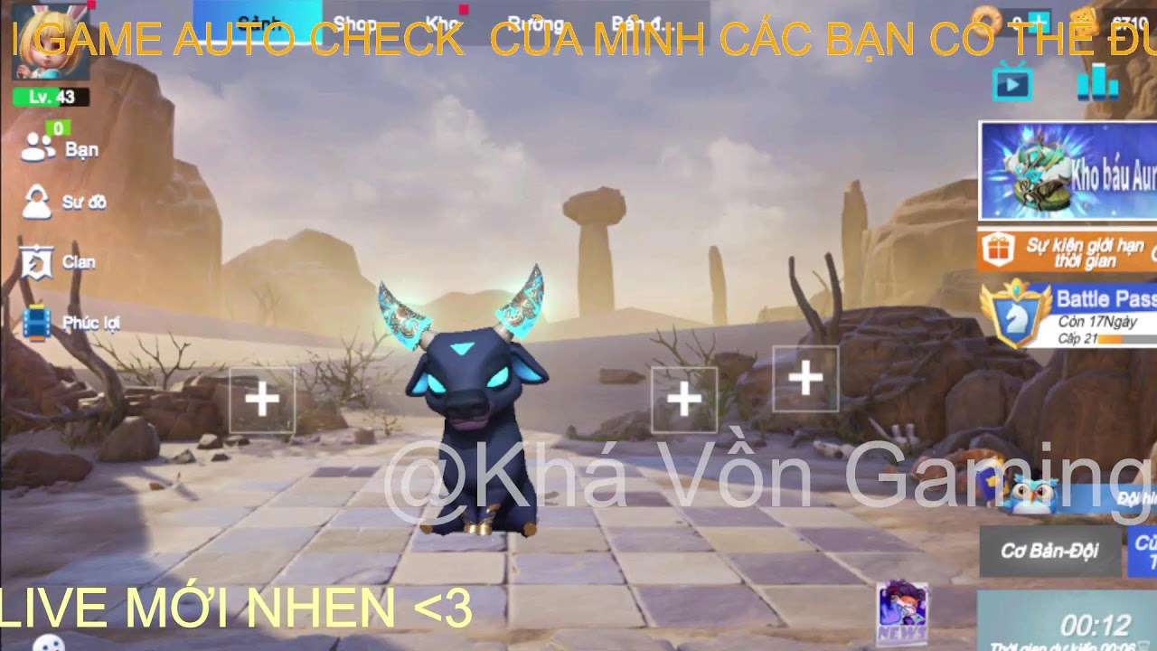 Khá vồn gaming - DUA TOP  Thách đấu -  Soul Breaker ninja rùa autochess