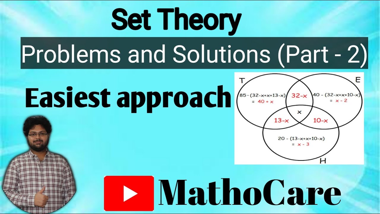 set theory problem solving