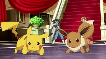eevee evolves to sylveon (HD)