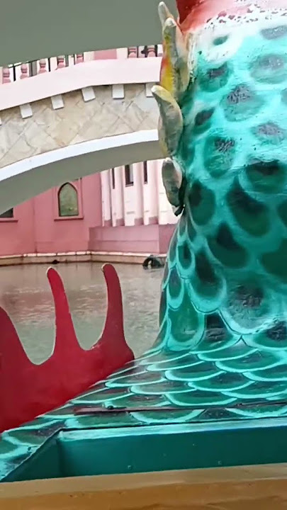 Naik dragon boots. dilitle Venice 🥰#naikperahu