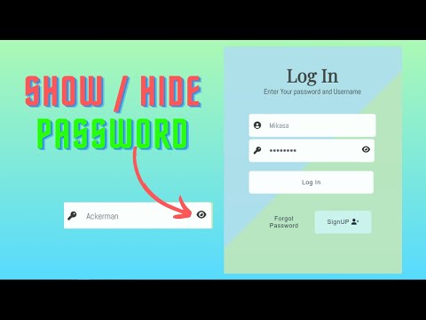 Cute Login Form Using Html, Css And JavaScript