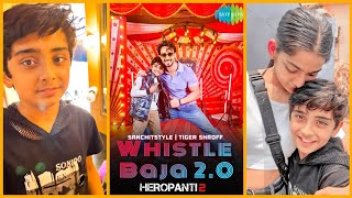 Sanchit Chanana | Vartika Jha Dance With Tiger Shroff | Whistle Baja 2.0 | Heropanti 2 | Vlog