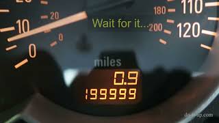 Odometer (Mileometer) goes from 199,999 to 200,000 Miles. Ultra Boring... But exciting for some?