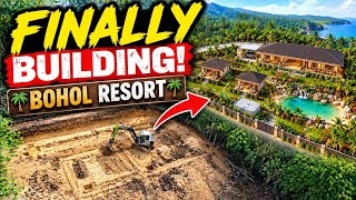 FINALLY Breaking Ground! Chris’s BOHOL House & Villas Begin 🇵🇭