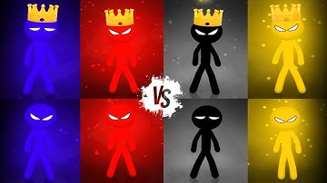 Stickman Party - Tournament Mode 1234 Player Random | Gameplay Walkthrough Part 85 MiniGames Update