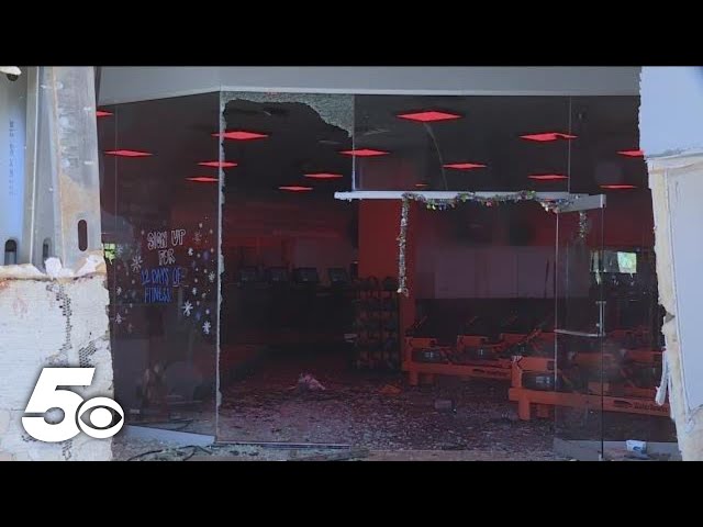 Car crashes into Orangetheory Fitness in Chelmsford after driver