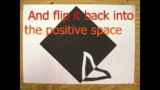 Creating a design using positive and negative space.m4v