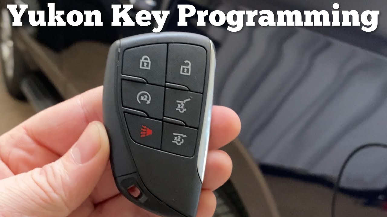 How To Program A 2021 GMC Yukon Remote Key Fob - Add A Smart Key