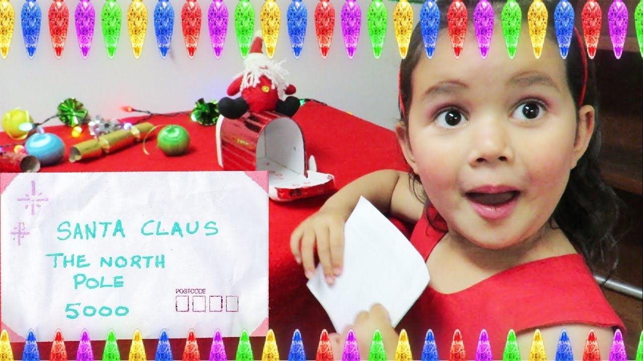 How To Write A Letter To Santa Claus Easy For Kids YouTube How To Write A Letter To Santa Claus Easy For Kids YouTube