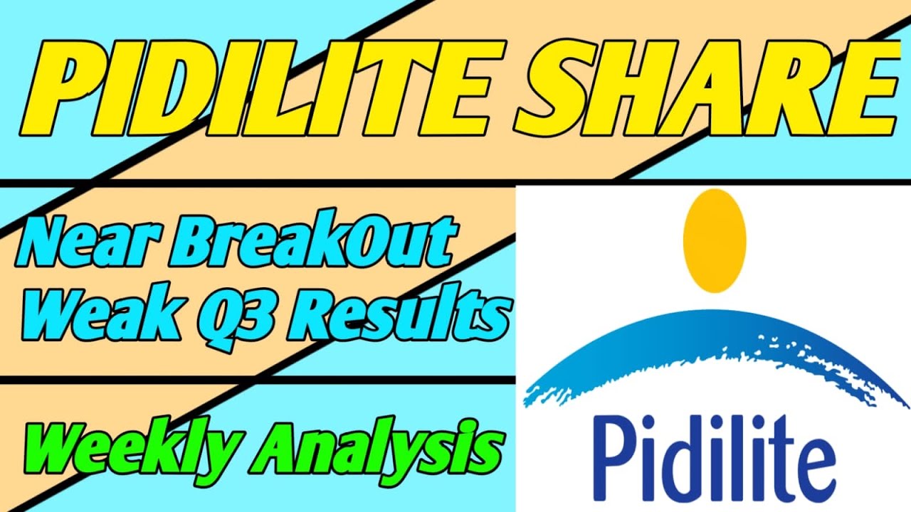 PIDILITE SHARE | PIDILITE SHARE LATEST NEWS | PIDILTE WEEKLY ANALYSIS ...