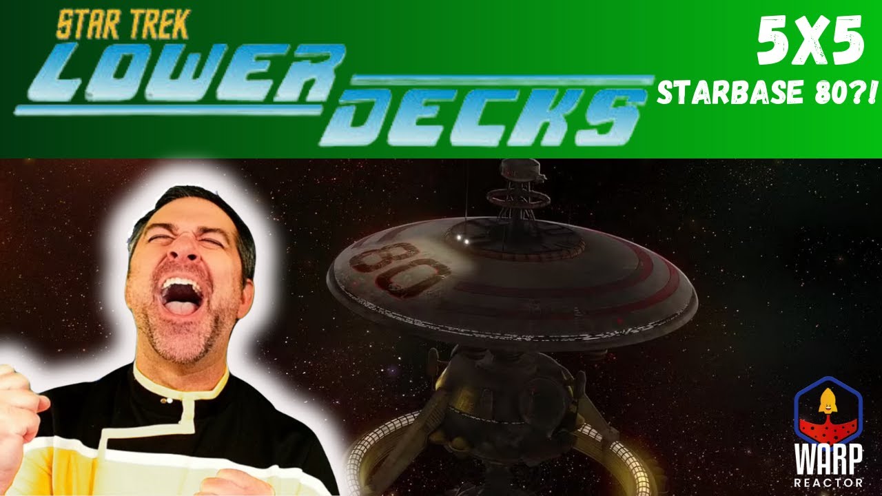 Star Trek: Lower Decks  S5E5 - 'Star Base 80?!' Season 5 Hype! 1st Time Watching!