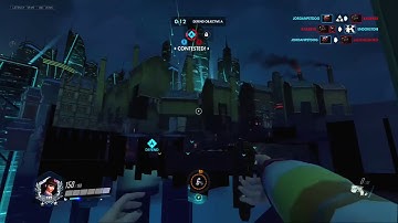 D.Va Mech Glitch - Outside of the Map - OVERWATCH