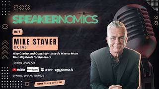 Why Clarity and Consistent Hustle Matter More Than Big Goals for Speakers