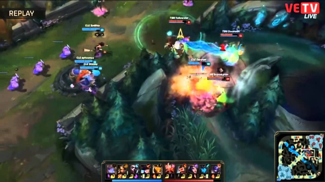 Highlights Chung Kết LCS NA Xuân 2016 CLG vs TSM Game 3