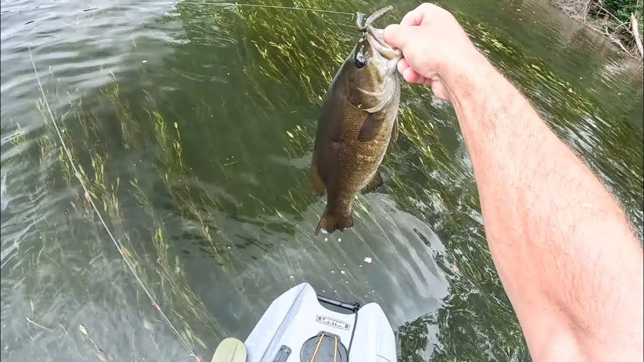 Kayak fishing the New River!