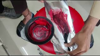 LOREAL Maijirel ROUGE MAGENTA RED MAJICONTRAST WITH PRI LIGHTING !! BY REELOOK SALON!! #shorts