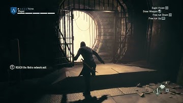 Reach the metro Network exit and escape through the portal Assassin