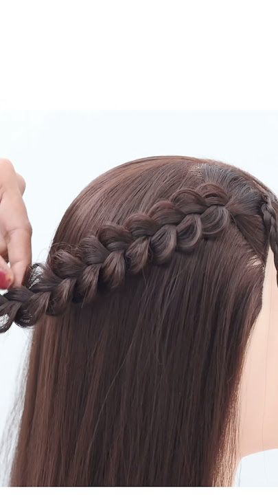 Popular hairstyle for girls #hairstyle #easyhairstyle