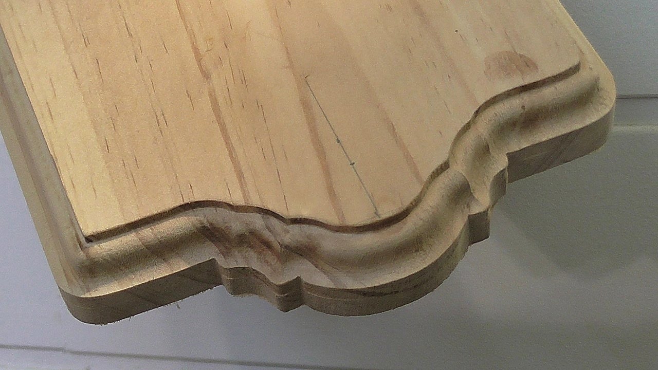 How to cut and route a molding in a board YouTube