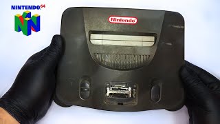 ฉันกู้คืน Junk Nintendo 64 นี้ (ไม่มีวิดีโอไม่มีเสียง) การคืนค่าคอนโซล Retro N64