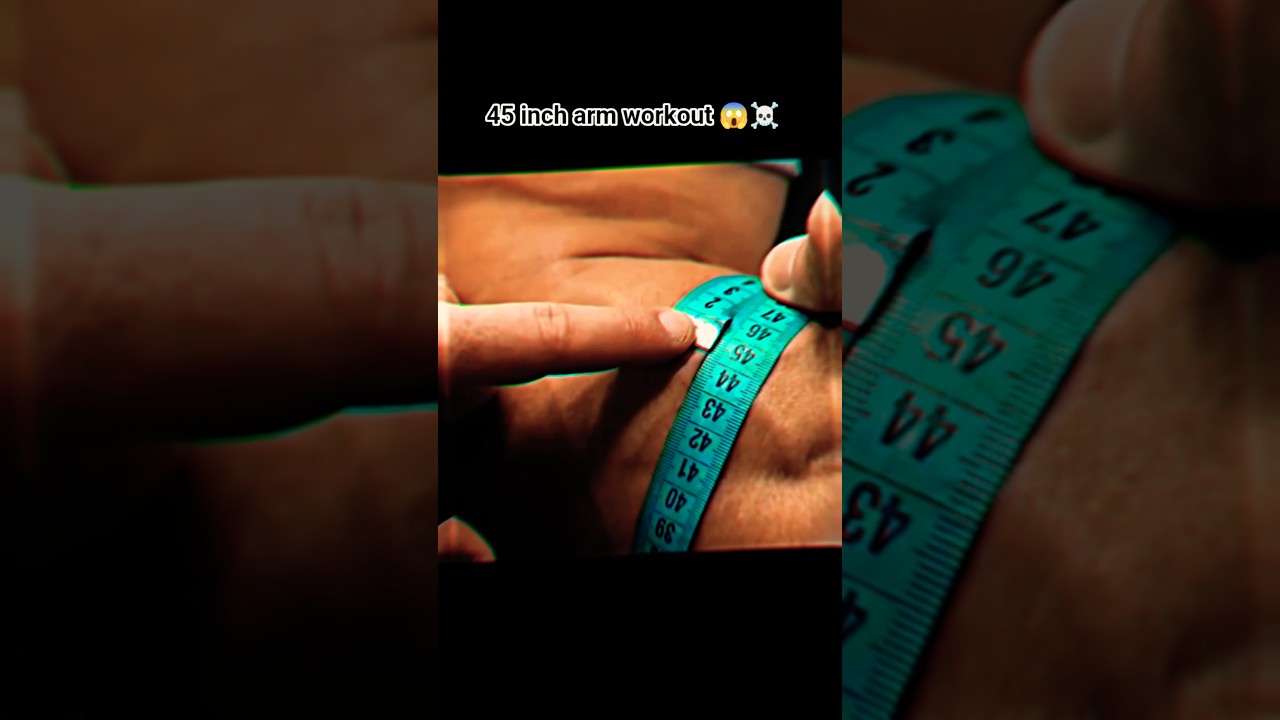 Big arm workout 😱☠️ 