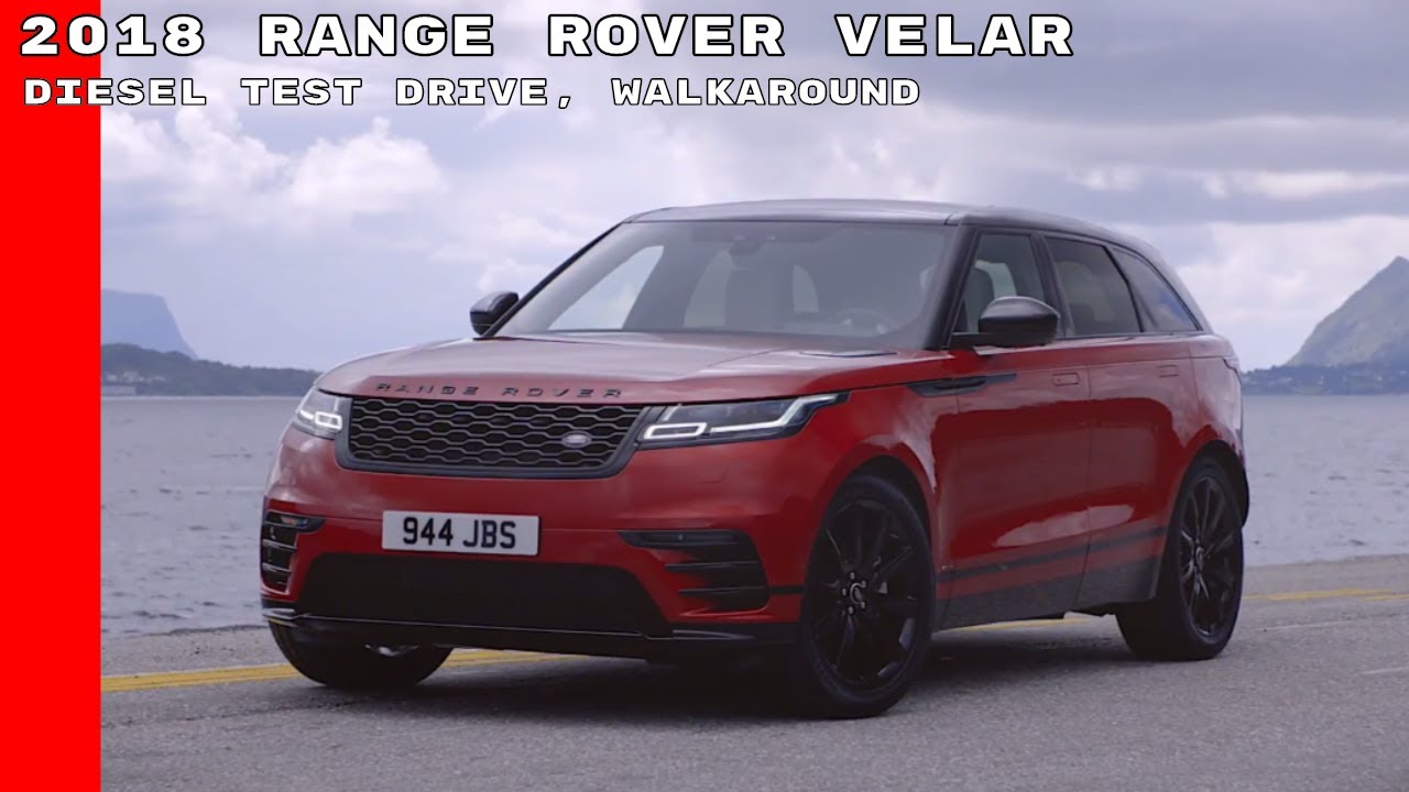 Firenze Red 2018 Range Rover Velar Sd6 Diesel Test Drive Walkaround Interior