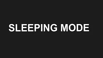 Sleeping mode