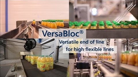 VersaBloc®, versatile End of Line for high flexible lines
